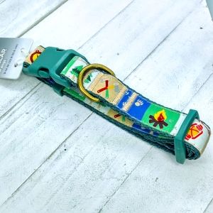 "camp out" dog collar
